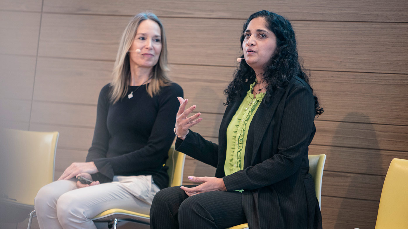 STEM Council Co-leads, Patty McDonnell and Vani Kodandaram. 