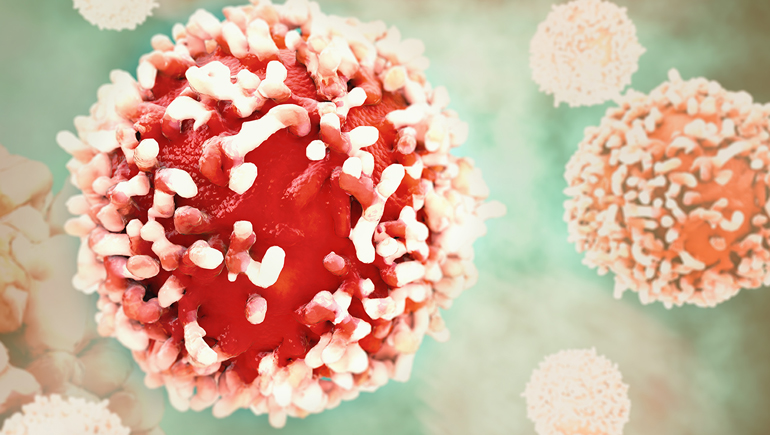 Cancer Cell in Human Body