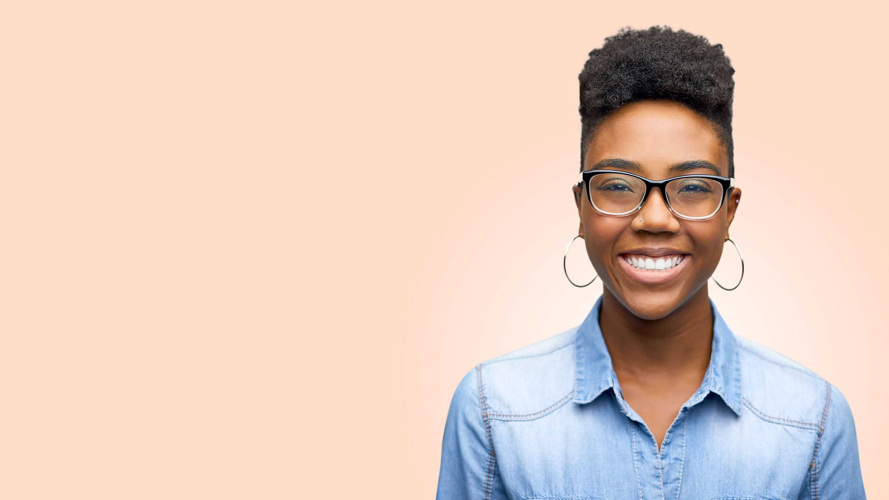 Young black woman