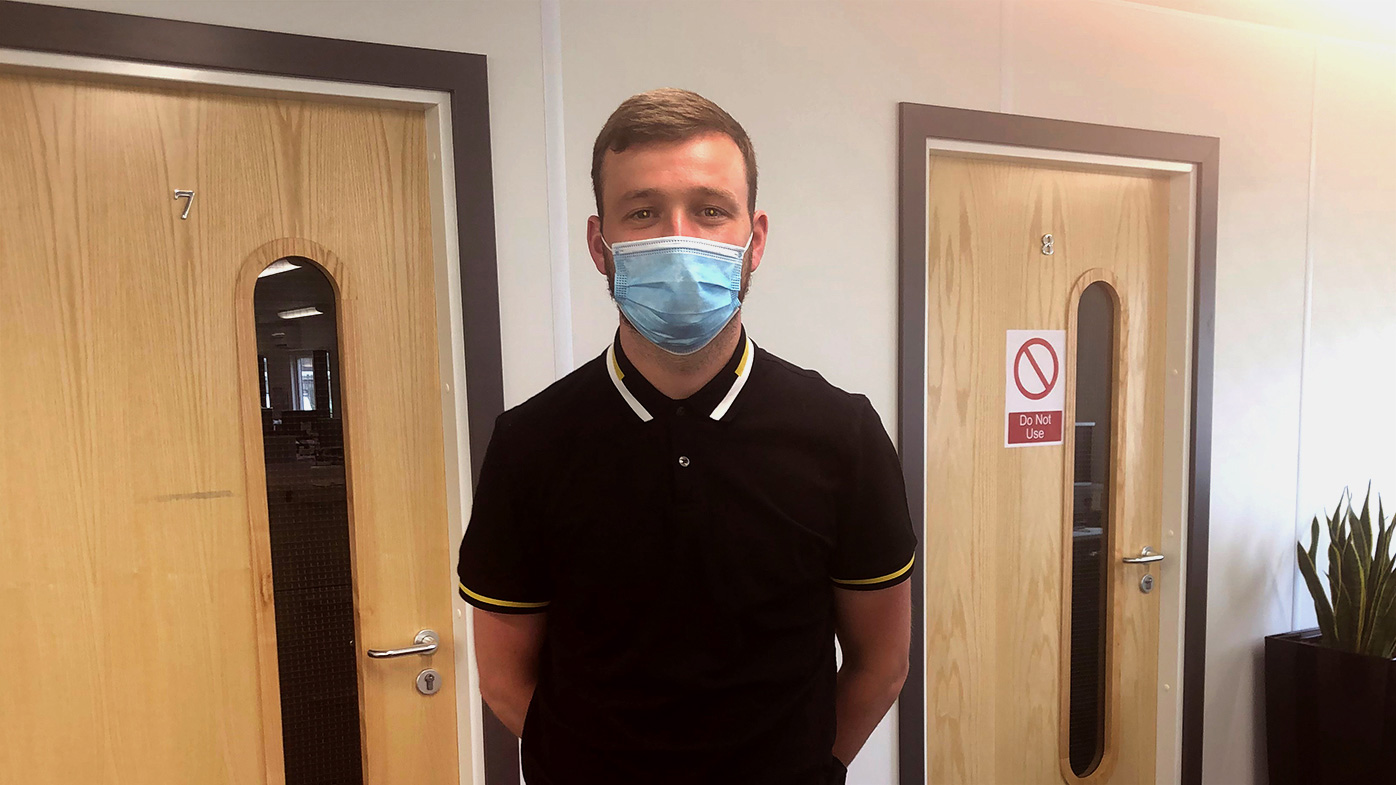 Lewis Connolly, manager, Clinical Supply Logistics Network, Moreton, United Kingdom